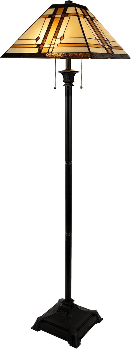 Tiffany Style Floor Lamp, 61" — Lavish Home