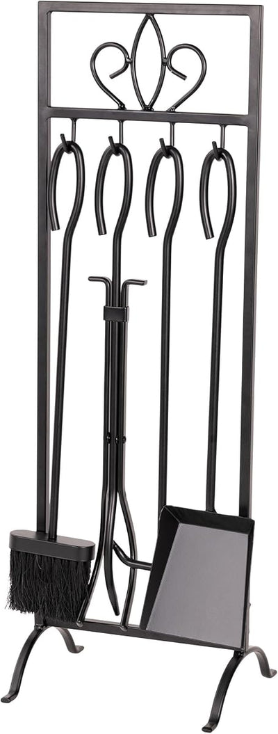 5-Piece Fireplace Tools Set - Fire Tools for Fire Places