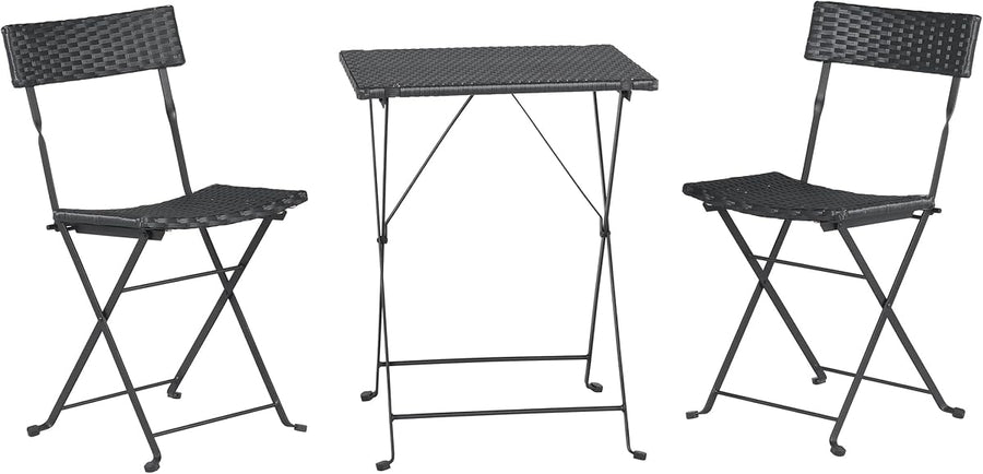 Folding Patio Bistro Set, Small — Lavish Home