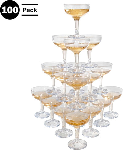 Plastic Champagne Glasses