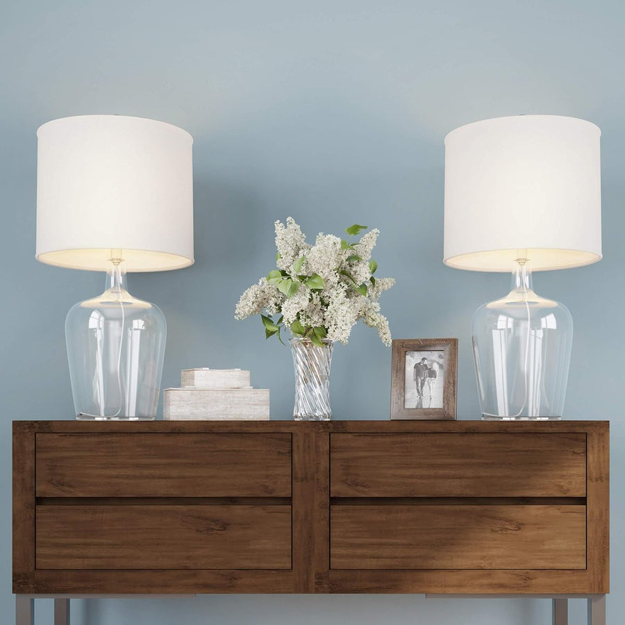 Glass Cloche Table Lamps — Lavish Home