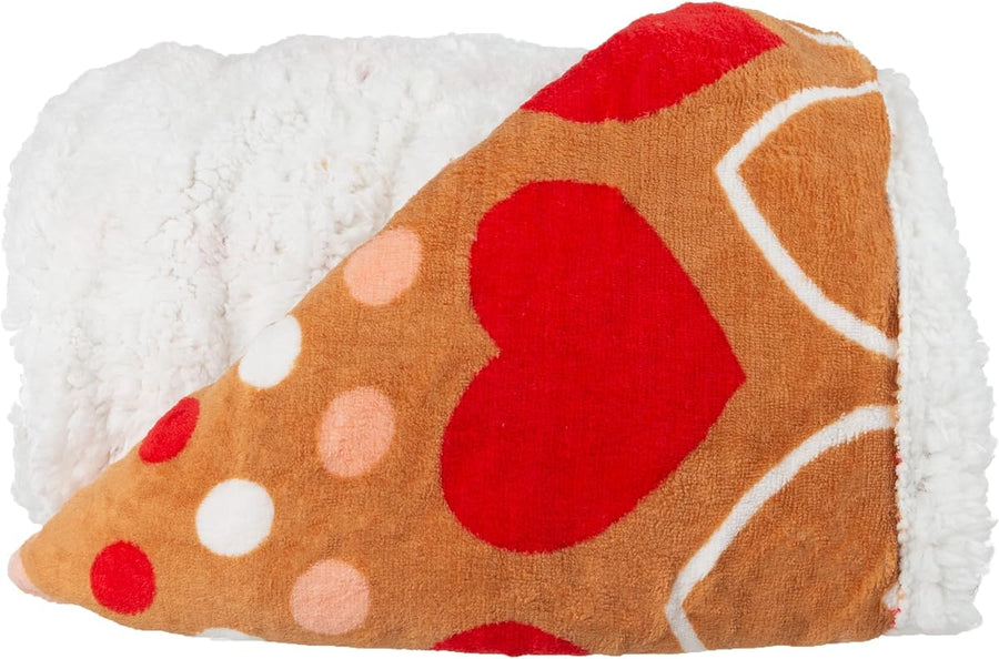 Reversible Fleece Blanket, 50" x 60" — Lavish Home