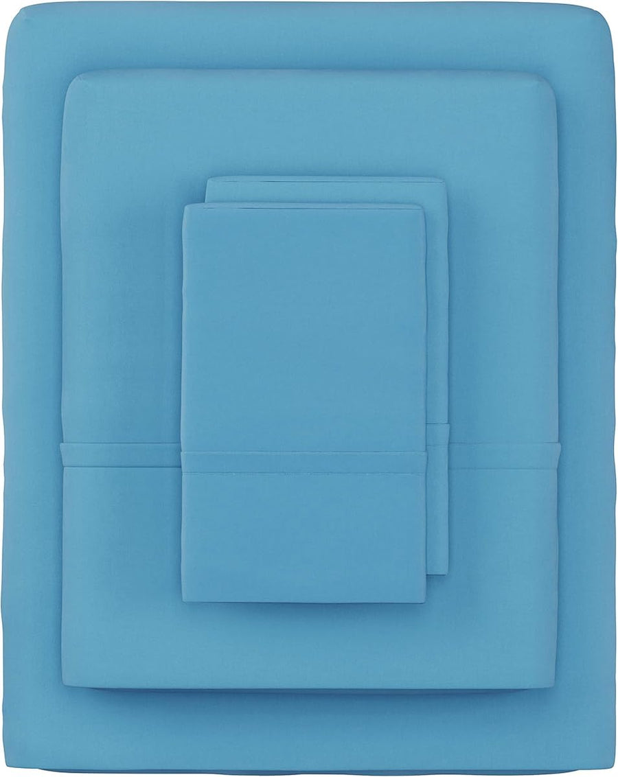 Brushed Microfiber Twin Sheets, Polyester — Lavish Home