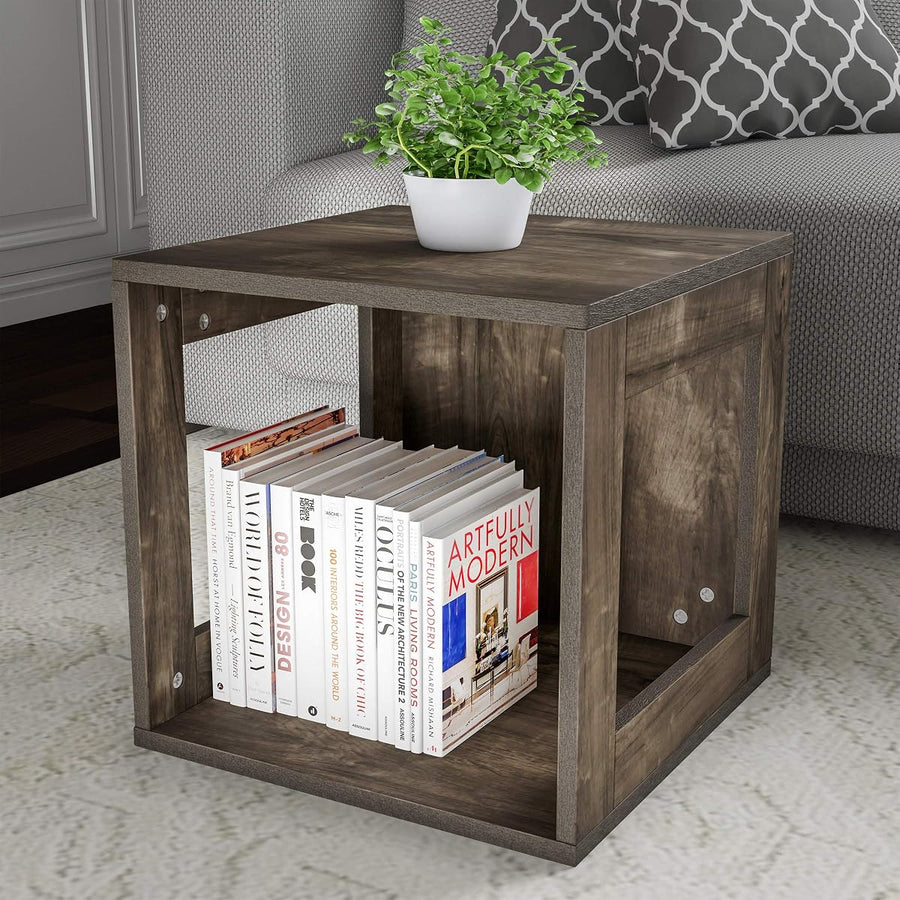 Modern Small Bookcase with Storage — Lavish Home