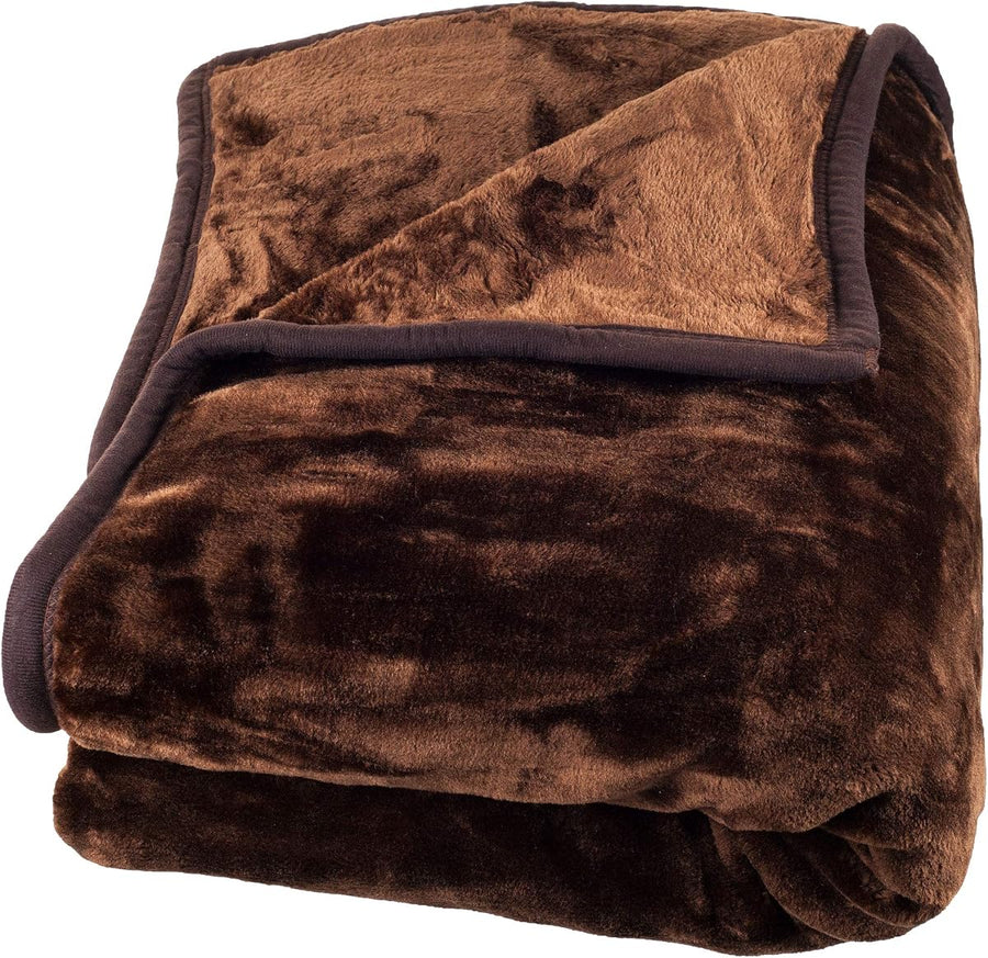 Faux Fur Throw Blanket - Oversized 91x81 Soft Mink-Style — Lavish Home