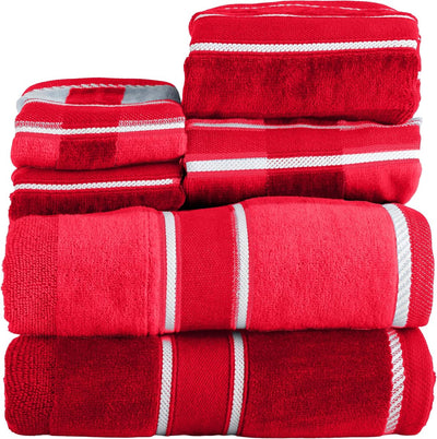 6 Piece Bathroom Towels Set, 6-Piece Towel Set
