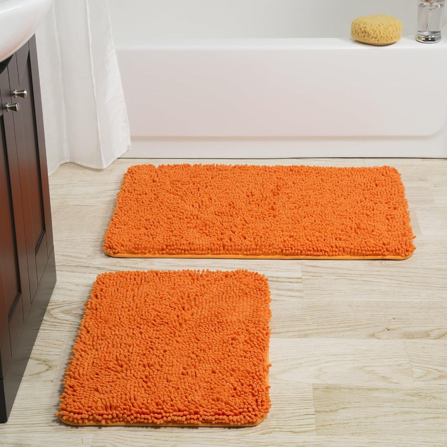 2 Piece Bathroom Rug Set, 1'5" x 2' (Rectangular) — Lavish Home