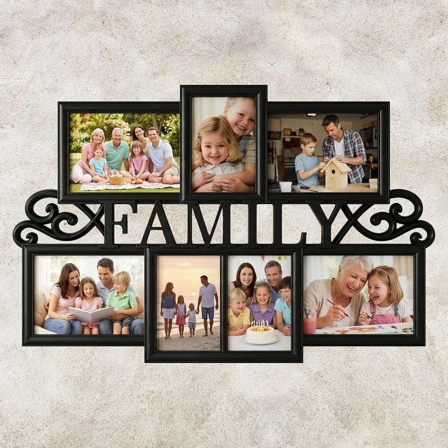 Family Collage Picture Frame — Lavish Home