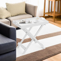 End Folding Modern Minimalist Wooden Contemporary Side Table view 31