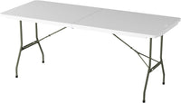 Indoor/Outdoor Portable Folding Table, Black, 2.5ft view 17
