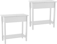 Flip Top End Table - Set of 2 Living Room End Tables view 22