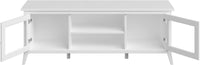 TV Stand with Storage Cabinet, 2 Cubbies and 2 Shelves view 6