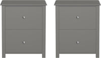 End Tables with Drawers view 1