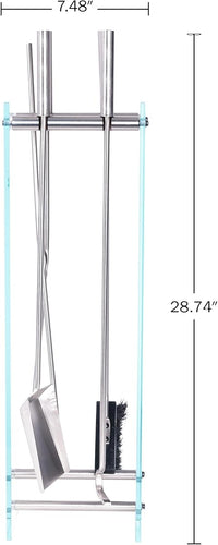 5-Piece Fireplace Tools Set - Fire Tools for Fire Places view 12