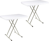 Indoor/Outdoor Portable Folding Table, Black, 2.5ft view 21