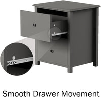 End Tables with Drawers view 4