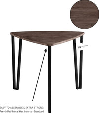 Nesting Set of 3, Modern Woodgrain Look for Living Room Coffee view 3