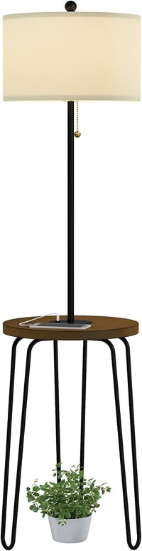 Floor Lamp with Table, (L) 17” x (W) 17” x (H) 59” view 6