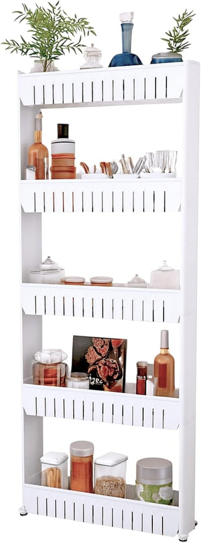 Slim Rolling Storage Cart