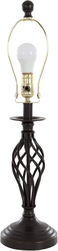 Spiral Cage Table Lamps - Set of 2, 14 in x 14 in x 24.5 in view 3