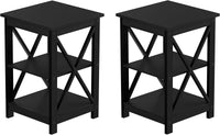 Wooden End Table, White view 13