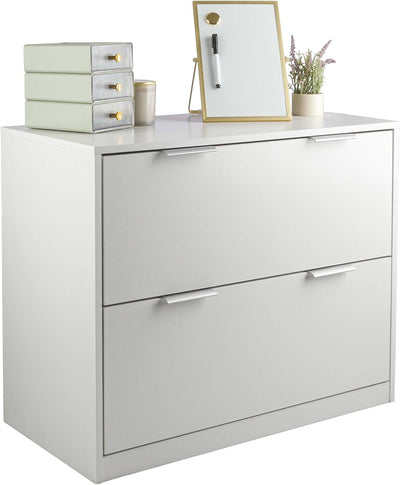 2 Drawer File Cabinet, 30.5 x 15.75 x 25.5 inches