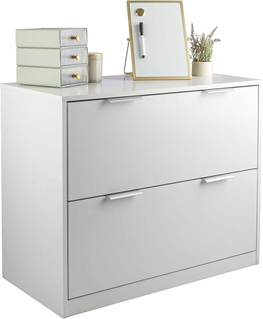 2 Drawer File Cabinet, 30.5 x 15.75 x 25.5 inches &mdash; Lavish Home