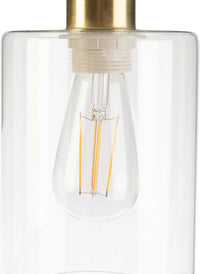 Floor Lamp - Modern Floor Lamp with Glass Shade and LED Edison view 6