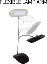 LED Desk Lamp - Contemporary Touch Activated, 5 x 6.5 x 18 inches view 3