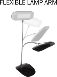LED Desk Lamp - Contemporary Touch, (L) 5” x (W) 6.5” x (H) 18” view 2