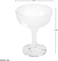 Plastic Champagne Glasses view 2