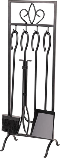 5-Piece Fireplace Tools Set - Fire Tools for Fire Places view 1