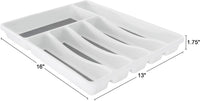 Silverware Drawer Organizer with 6 Sections view 3
