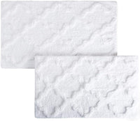2 Piece Bathroom Rug Set, 2'1" x 3'5" (Rectangular) view 2