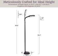 Adjustable Floor Lamp for Bedroom view 4