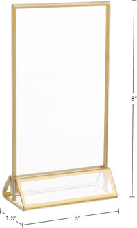 5x7 Picture Frames - Floating Frame Set for Table Numbers view 2