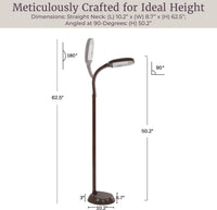 Adjustable Floor Lamp view 4