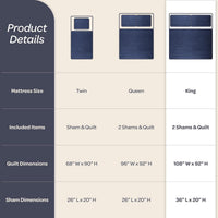 2PC Velvet Twin Quilt Set view 27
