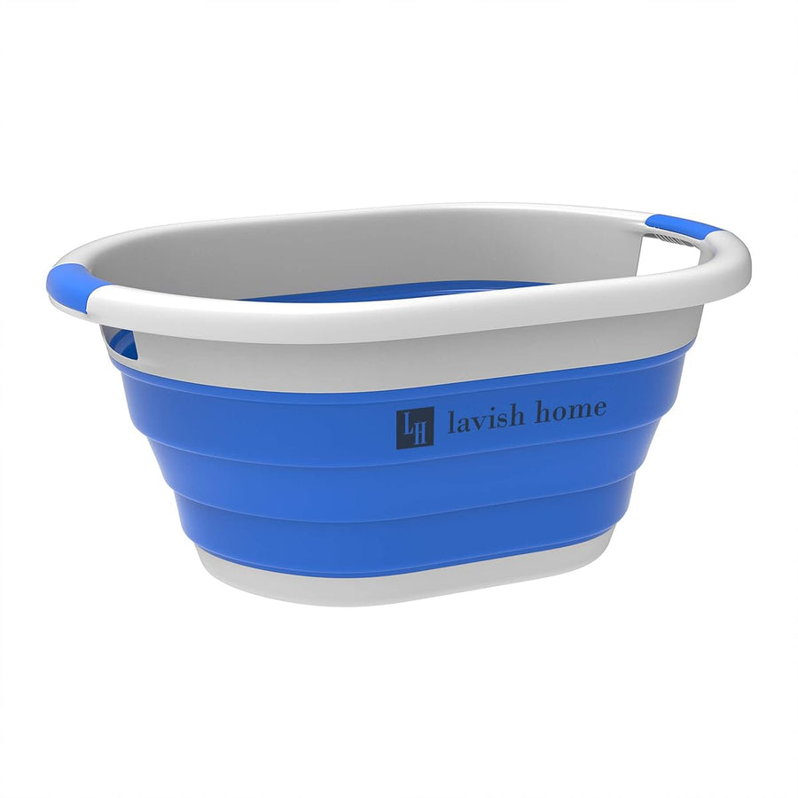 Collapsible Laundry Basket- Space Saving Pop Up, 24.25" x 17.5" x 11" &mdash; Lavish Home