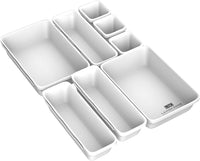 Home 8 Pc. Drawer Organizer Bin view 1