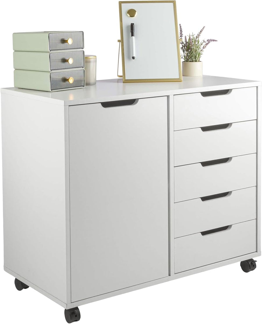 5 Drawer Office Storage Cabinet &mdash; Lavish Home