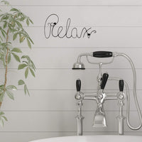 Metal Cutout Relax Wall Sign-3D Word Art Accent Decor-Perfect view 1