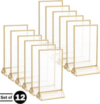 5x7 Picture Frames - Floating Frame Set for Table Numbers view 3