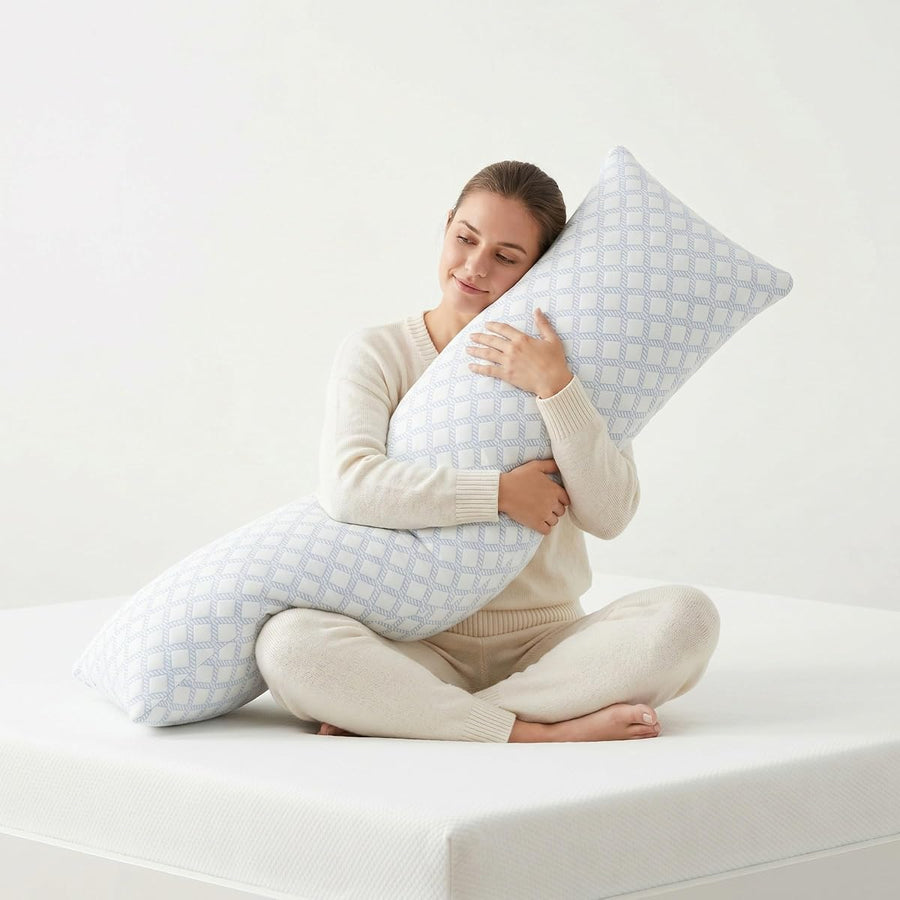 Memory Foam Body Pillow &mdash; Lavish Home