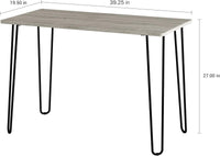 Desk with Hairpin Legs - Modern Industrial Style Home Decor view 5