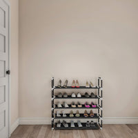 Shoe Storage Rack - 5-Tier Shoe Organizer for Closet view 6