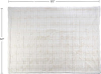 Faux Fur Blanket - 60x80-Inch Queen Size Throw Blanket view 2