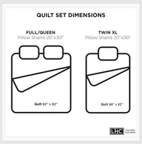 Coastal-Themed Twin Quilt Set, 2-Piece-Set view 6