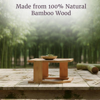 2-Tier Bamboo Corner Shelf for Kitchen or Bathroom Cabinet view 3