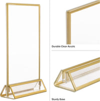 5x7 Picture Frames - Floating Frame Set for Table Numbers view 4